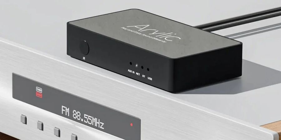 Стереоусилитель Arylic S10 Wireless Mini Stereo Preamplifier Основное Фото №4