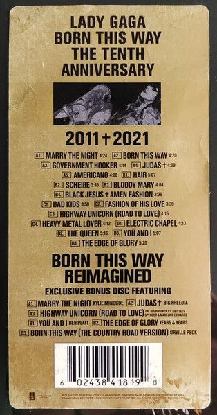 Виниловая пластинка Lady Gaga &ndash; Born This Way (3LP) (The Tenth Anniversary) / Born This Way Reimagined Основное Фото №3