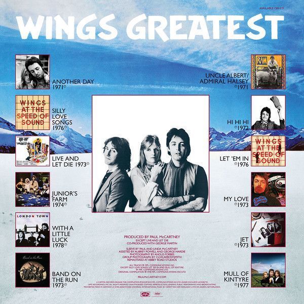 Вінілова платівка Paul Mccartney & Wings Greatest Основне Фото №2