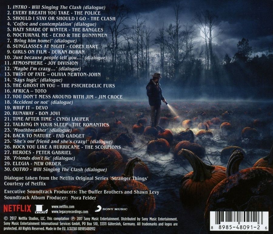 Музыкальный CD диск Soundtrack - Stranger Things: Music from the Netflix Original Series фирменный Основное Фото №2
