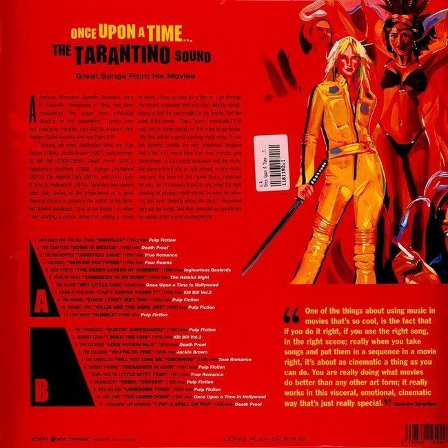 Виниловая пластинка Various - Once Upon A Time The Tarantino Sound, Red Vinyl Основное Фото №2