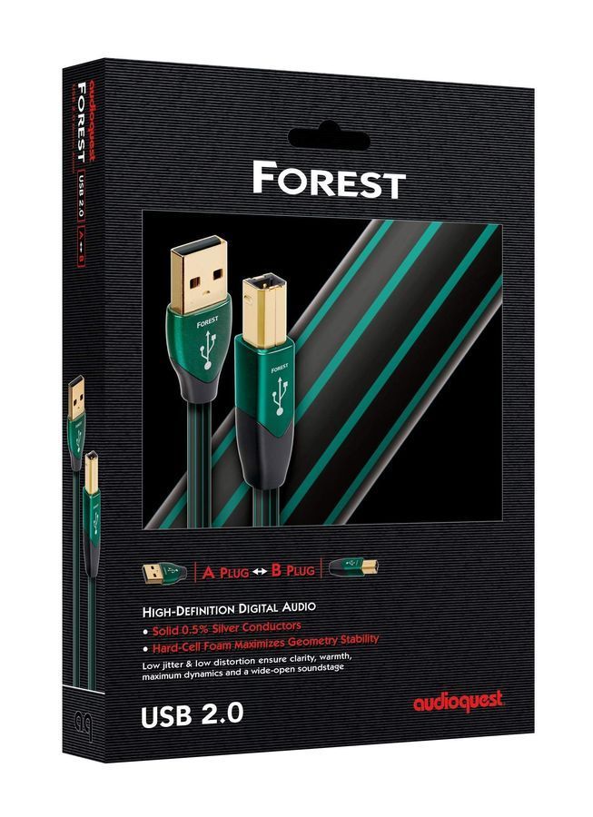 Кабель USB AudioQuest hd 3.0m, USB Forest Основне Фото №2