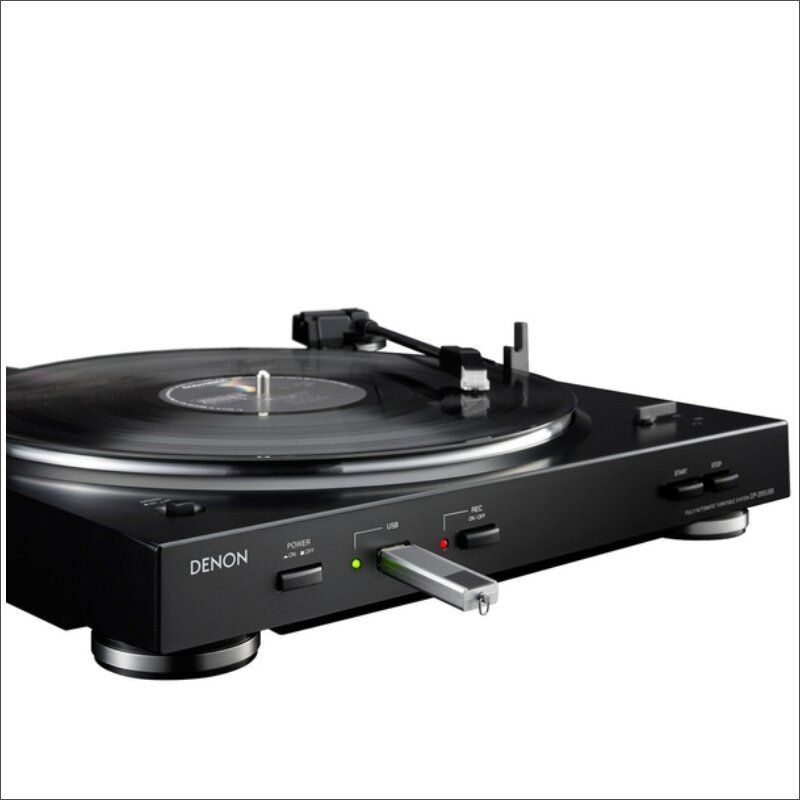 Програвач вінілу Denon DP - 200usb Black Основне Фото №2