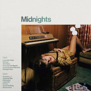 Виниловая пластинка Taylor Swift &ndash; Midnights (Special Edition) Jade Green Marbled Vinyl Основное Фото №1