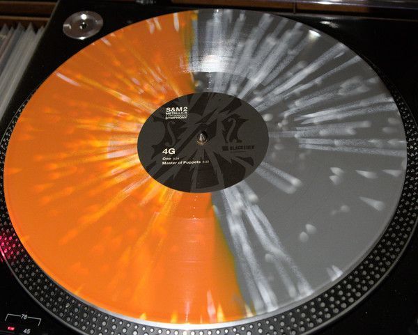 Вінілова платівка Metallica - S&M2 (4LP 2Cd Blu - Ray) Boxset. Ltd. Orange & Silver Split Основне Фото №9