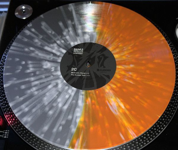 Вінілова платівка Metallica - S&M2 (4LP 2Cd Blu - Ray) Boxset. Ltd. Orange & Silver Split Основне Фото №13