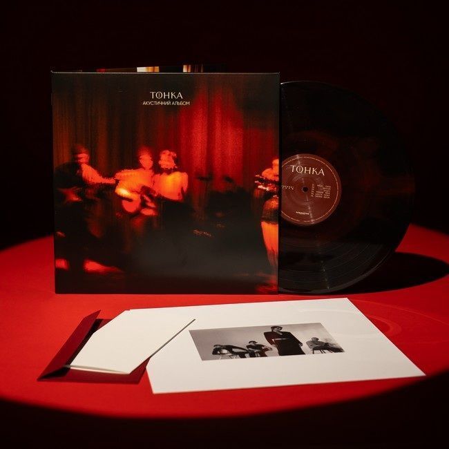 Вінілова платівка Тонка - Акустичний альбом, Dark Red Vinyl Основне Фото №3