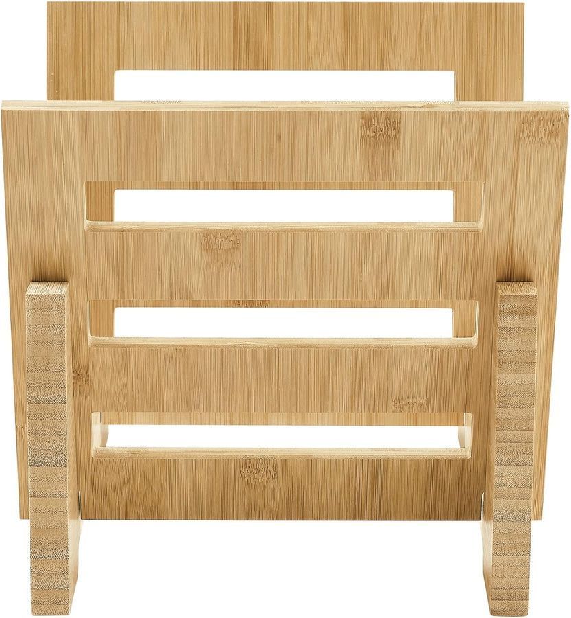 Подставка для винила Crosley Record Storage Display Stand Bamboo Основное Фото №3