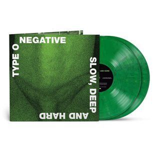 Виниловая пластинка Type O Negative - Slow Deep And Hard (2LP), Rocktober 2024 Green & Black Vinyl edition Основное Фото №1