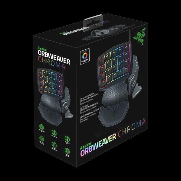 Ігрова клавіатура RAZER Orbweaver Elite CHROMA (RZ07 - 01440100 - R3M1) Основне Фото №2