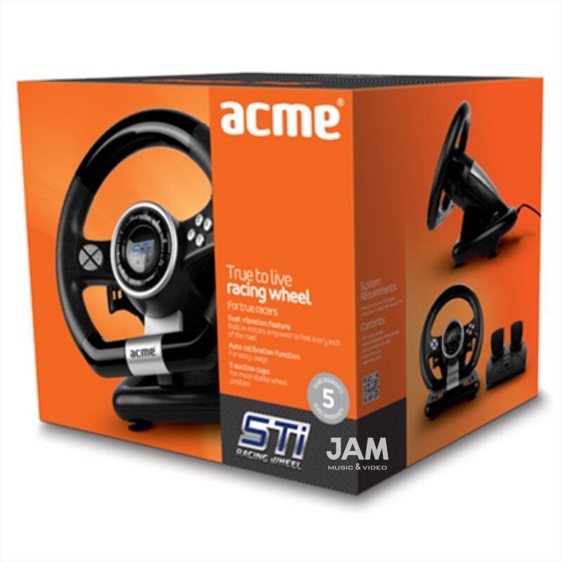 Ігрове кермо ACME racing wheel STi Основне Фото №3