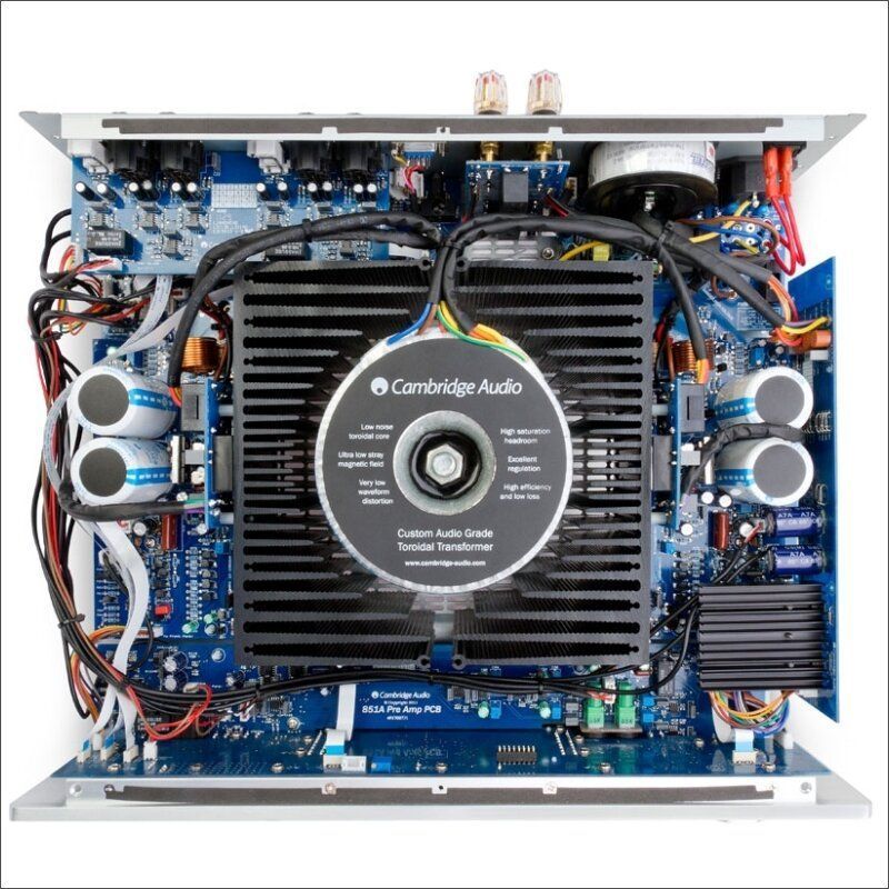 Стереоусилитель Cambridge Audio Azur 851a Black Основне Фото №3