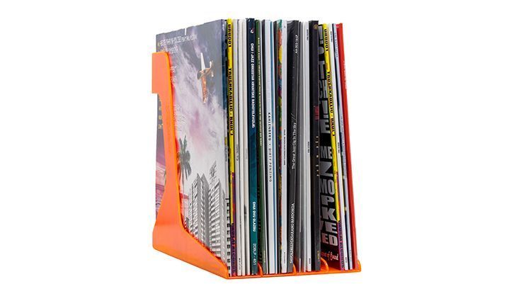 Підставка для вінілу Audio Anatomy Lp Rack - Lp Staender - Orange Translucent Основне Фото №3