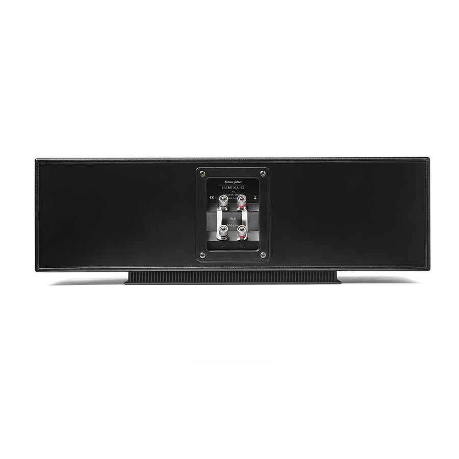 Центральный канал Sonus Faber Lumina Centre Wenge Основное Фото №3