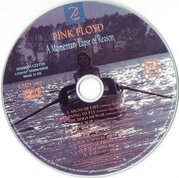 Музыкальный CD диск Pink Floyd - A Momentary Lapse Of Reason (Mini Vinyl) фирменный Основное Фото №3