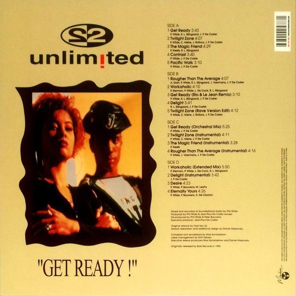 Вінілова платівка 2Unlimited - Get Ready! (2LP) Основне Фото №3