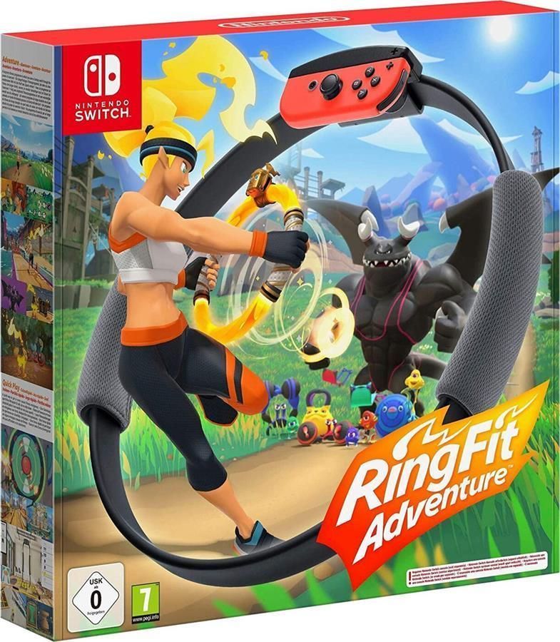 Nintendo Switch Nintendo Switch & Ringfit  adventure Ring Fit Adventure Nintendo Switch (англ. версія) купити за