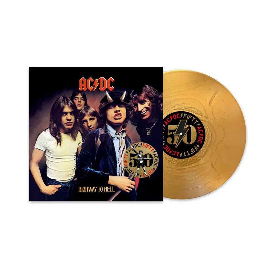 Вінілова платівка AC/DC - Highway To Hell (50th Anniversary) Gold Vinyl Основне Фото №2