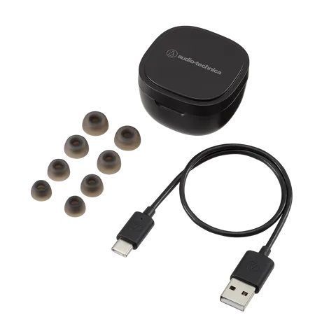 Навушники Audio-Technica ATH-SQ1TW Black Основне Фото №5