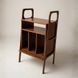 Тумба під техніку та вініл Wooden Page (Dark Walnut) Фото №3