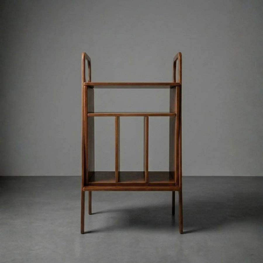 Тумба під техніку та вініл Wooden Page (Dark Walnut) Основне Фото №5
