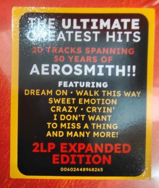 Виниловая пластинка Aerosmith &ndash; Greatest Hits (2LP) Основное Фото №3