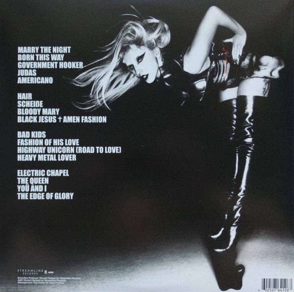 Виниловая пластинка Lady Gaga &ndash; Born This Way (2LP) 180 Gram Основное Фото №3