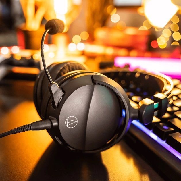 Аудіогарнітура Audio-Technica ATH-GL3BK Основне Фото №6