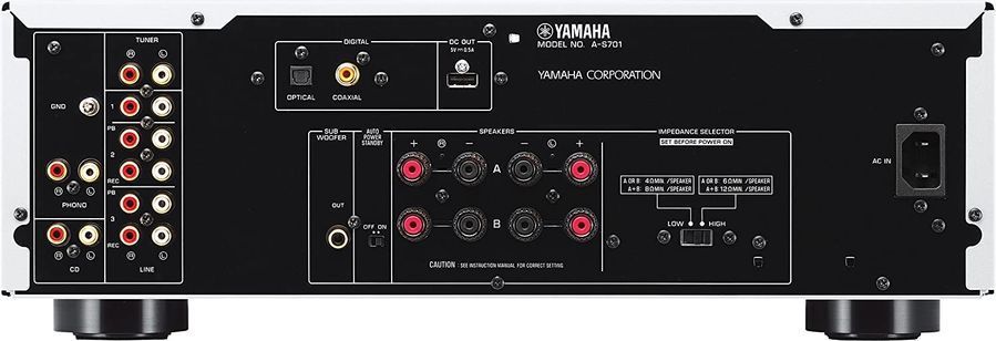 Підсилювач Yamaha A-S701 II Black Основне Фото №2