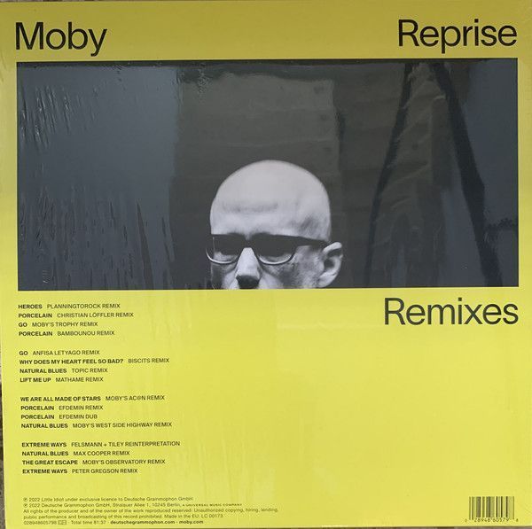 Вінілова платівка Moby &ndash; Reprise Remixes (2LP) (Limited Edition) Clear Vinyl Основне Фото №3