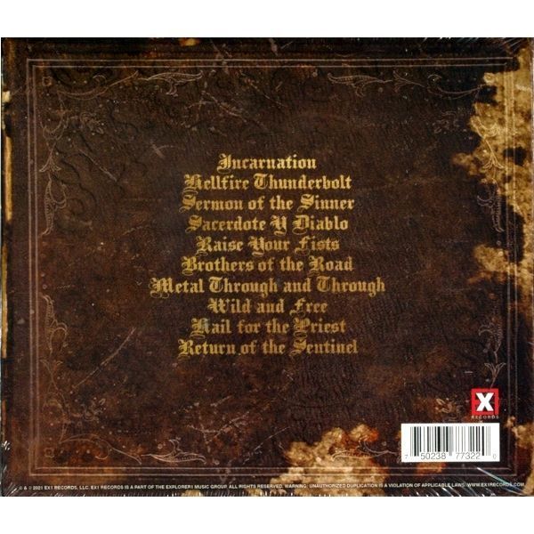Музичний CD диск KK's Priest - Sermons Of The Sinner (Digisleeve) фірмовий Основне Фото №2