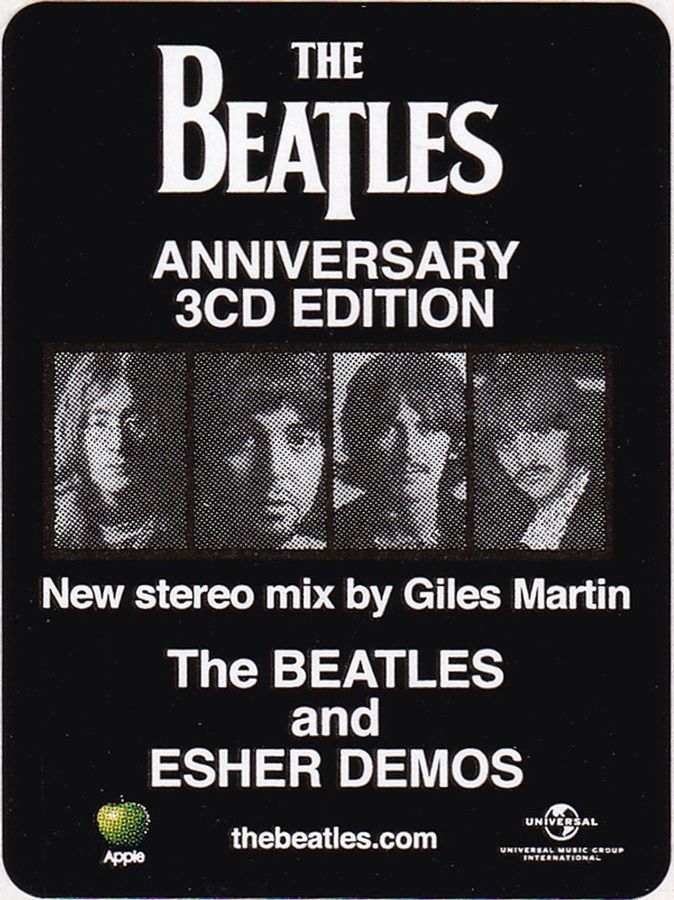 Музичний CD диск The Beatles &ndash; The Beatles (The White Album) 50th Anniversary Deluxe Edition фірмовий Основне Фото №2