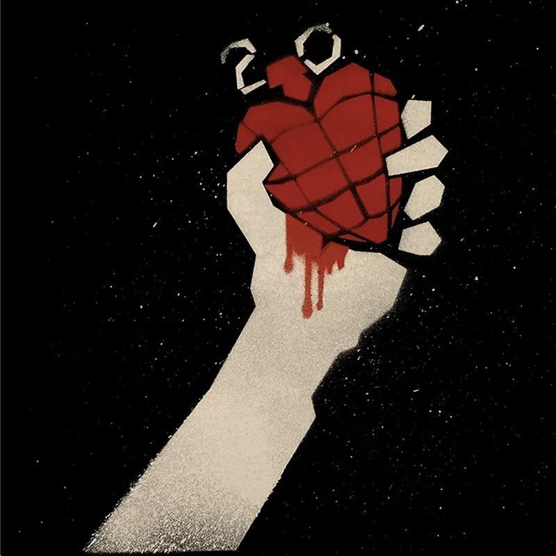 Вінілова платівка Green Day - American Idiot - 20th Anniversary Edition (2LP) Red & Black Splatter Vinyl Основне Фото №2