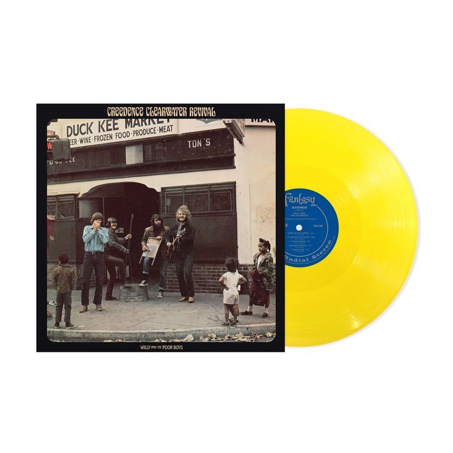 Вінілова платівка Creedence Clearwater Revival - Willy and the Poor Boys, 2025 Remastered Opaque Canary Yellow Vinyl Основне Фото №2