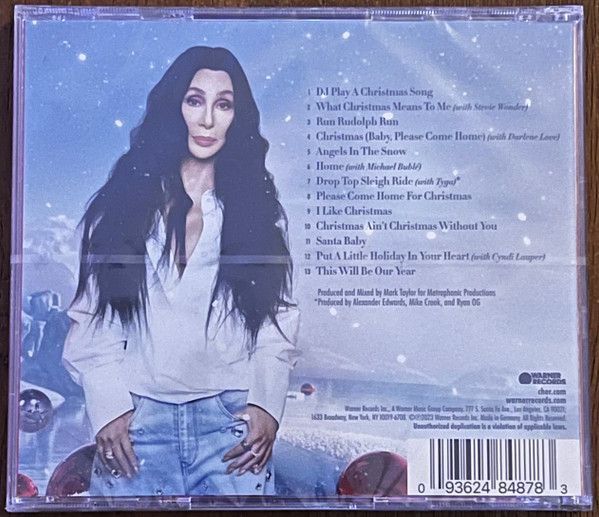 Музыкальный CD диск Cher &ndash; Christmas (Pink Logo) фирменный Основное Фото №3