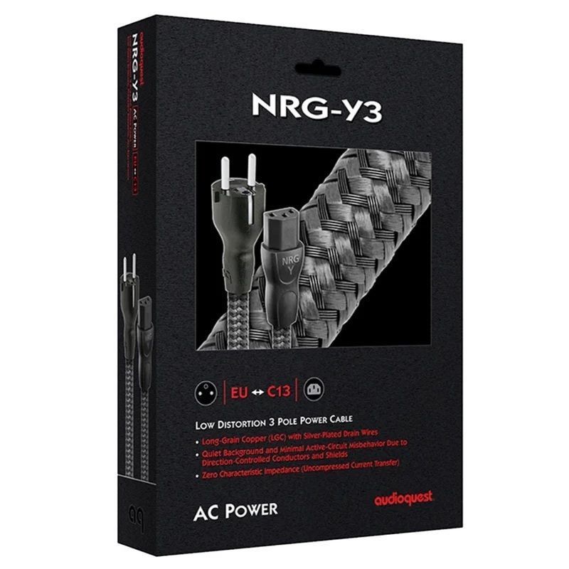 Кабель силовой AudioQuest power 1.0m NRG-Y3 EU