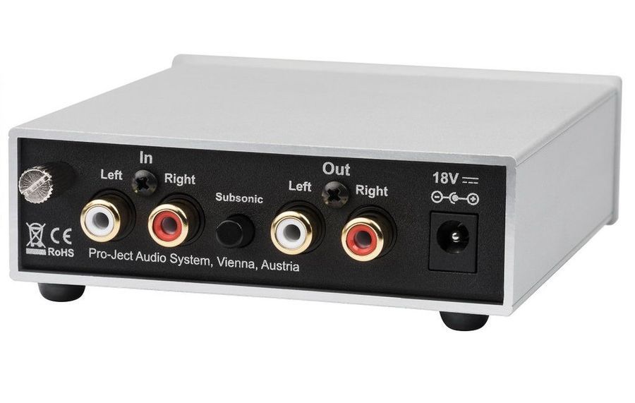 Фонокорректор Pro-Ject Phono Box S2 Silver Основное Фото №2
