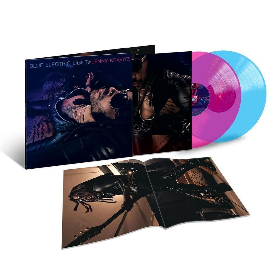 Виниловая пластинка Lenny Kravitz - Blue Electric Light (2LP) Limited Edition, Blue & Pink Vinyl Основное Фото №2
