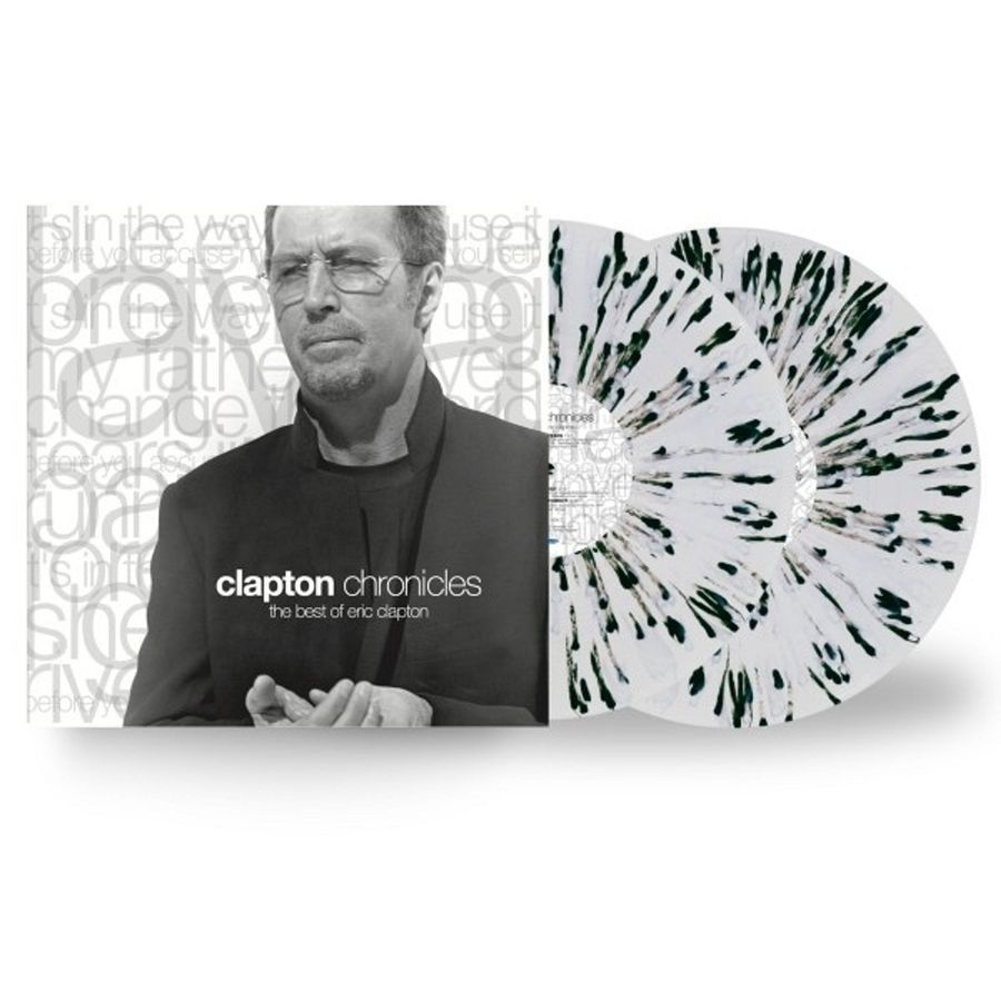 Виниловая пластинка Eric Clapton - Clapton Chronicles: The Best (2LP), Black & White Splatter Vinyl Основное Фото №2