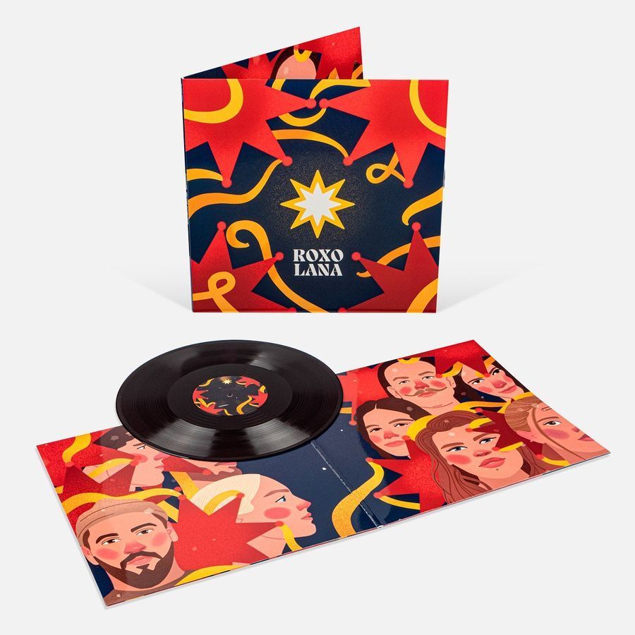 Вінілова платівка Roxolana - Настрій: Колядувати, Deep Dark Red Vinyl Основне Фото №3