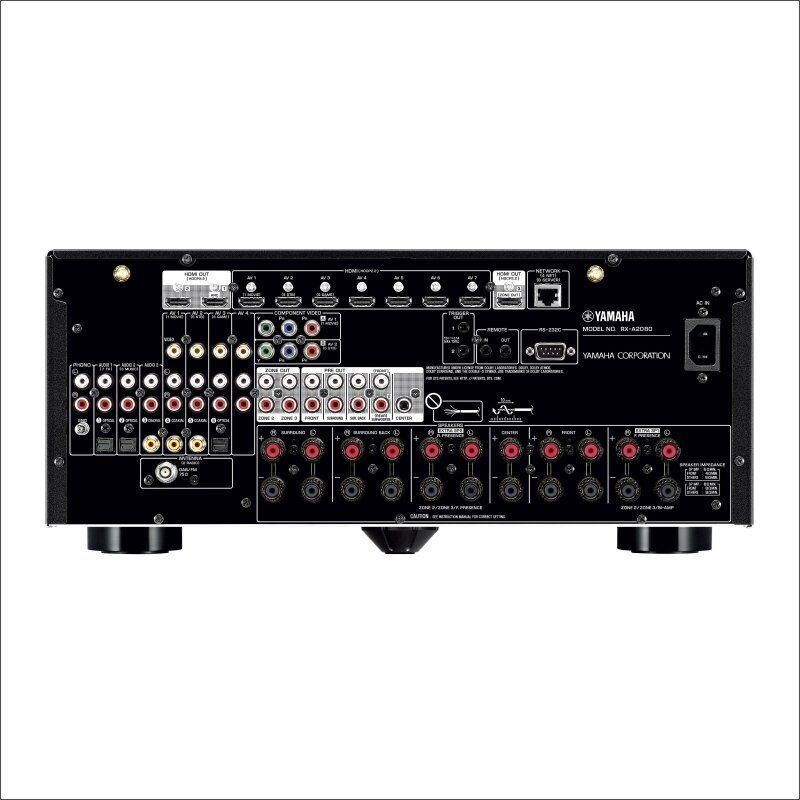 AV ресівер Yamaha RX - A2080 Black Основне Фото №2
