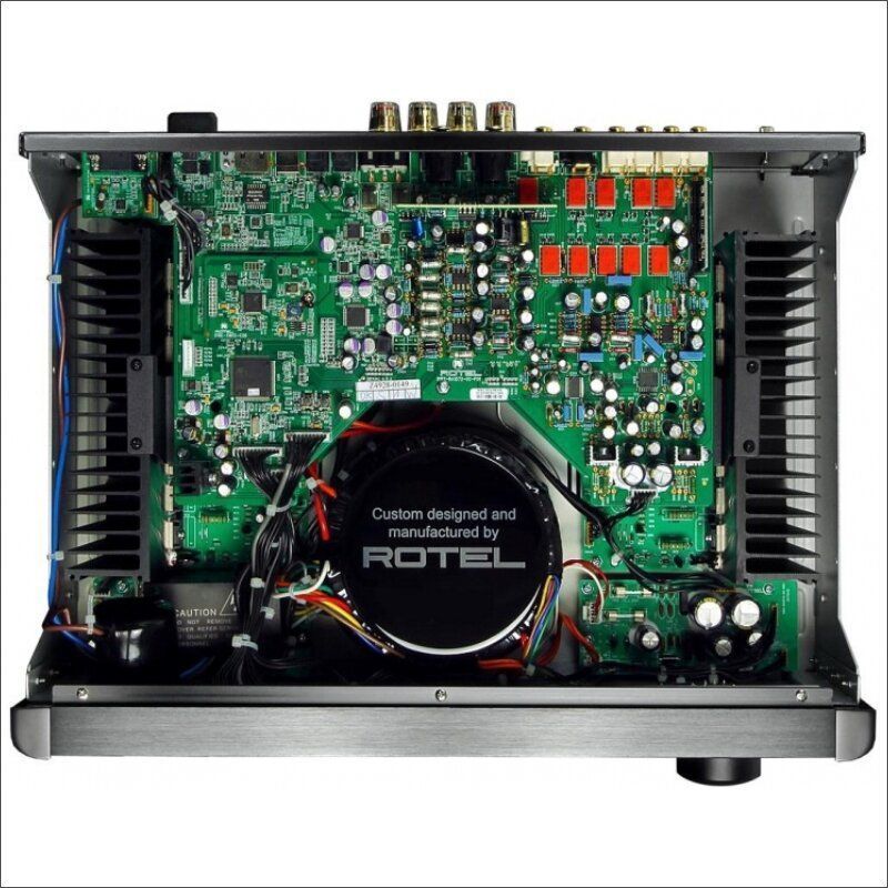 Стереоусилитель Rotel RA - 1572 Black Основне Фото №3