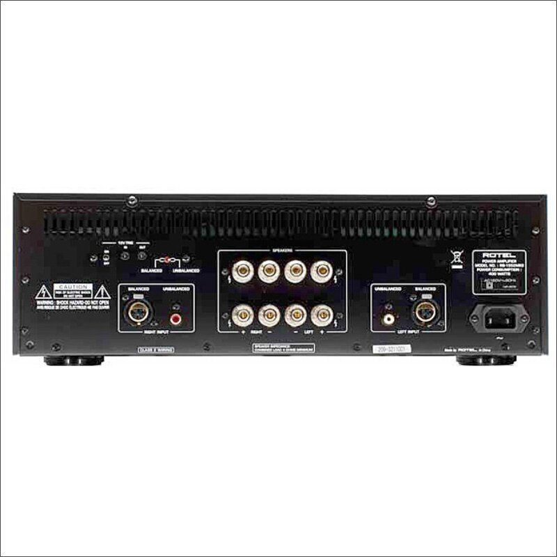 Стереоусилитель мощности Rotel RB 1552 MKII Black Основное Фото №2