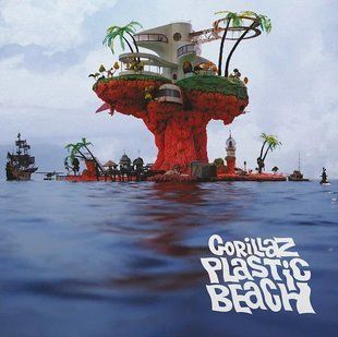 Вінілова платівка Gorillaz - Plastic Beach, (Blue, Green & Orange Vinyl) Основне Фото №1