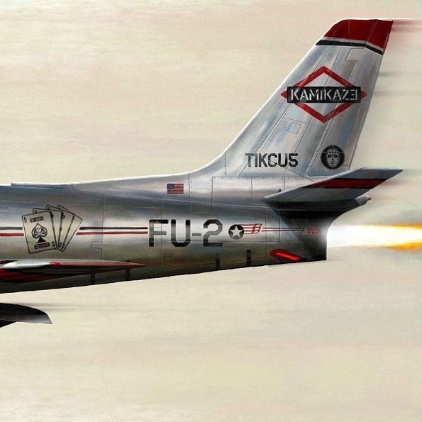 Виниловая пластинка Eminem - Kamikaze Ltd Olive Green Vinyl Основное Фото №2