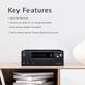 Ресівер Onkyo TX-NR696 Black Фото №5