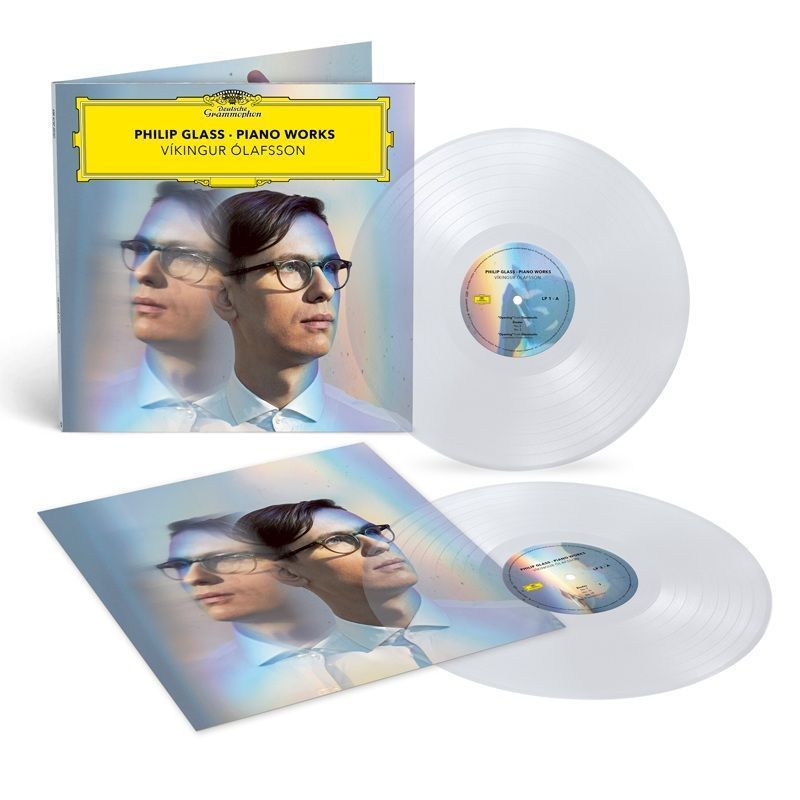 Виниловая пластинка V&iacute;kingur &Oacute;lafsson - Philip Glass: Piano Works (2LP), Crystal Clear Vinyl Основное Фото №2