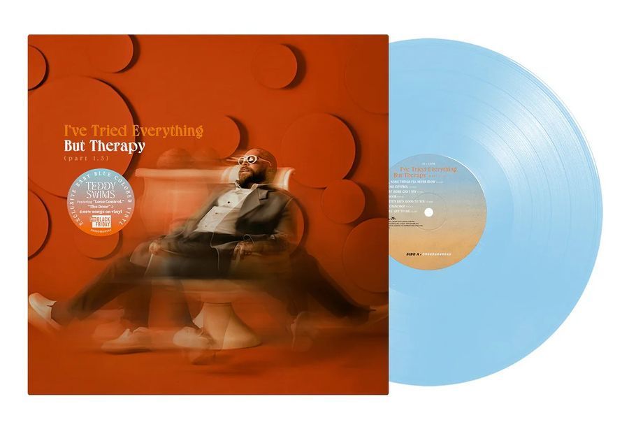 Виниловая пластинка Teddy Swims - I've Tried Everything but Therapy (Part 1.5), Limited Blue Vinyl Основное Фото №3