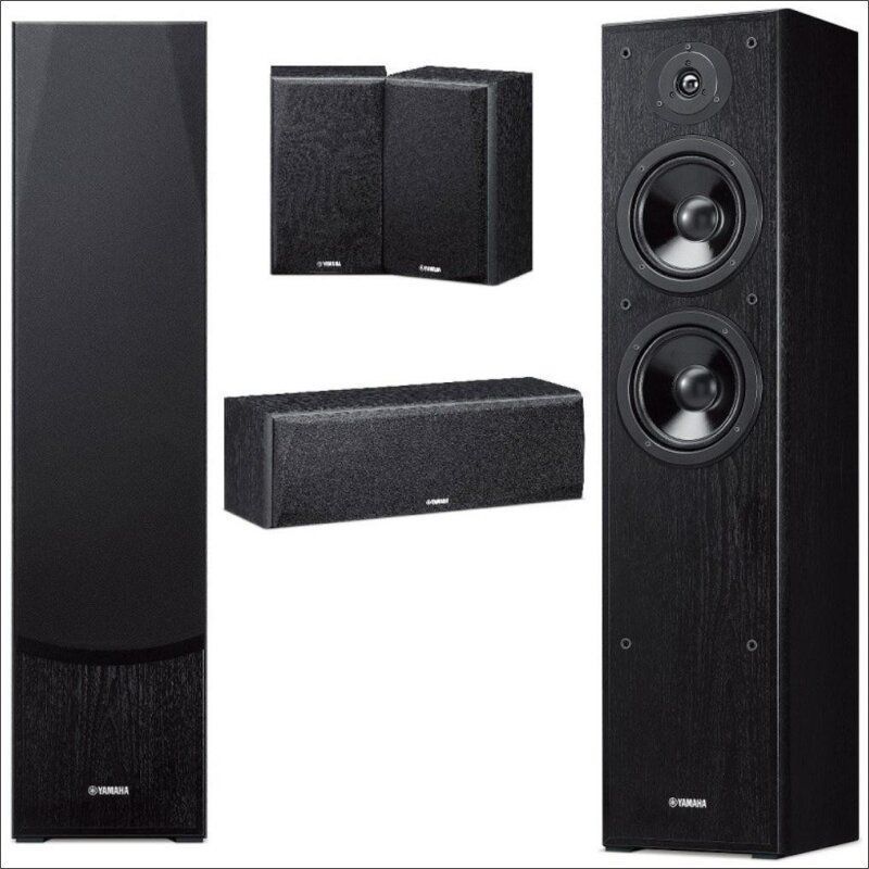 Комплект акустики Yamaha SET NS-51 Black Основне Фото №2