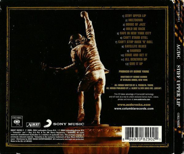 Музыкальный CD диск AC/DC - Stiff Upper Lip фирменный Основное Фото №2